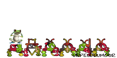 une de mes créations grenouille sautillante 1